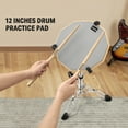 Donner Adults Kid Beginners Drum Practice Pad With Snare Drum
