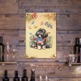 thumbnail image 3 of Shih Tzu Celebrates Spring and Enjoys a Happy Easter Vertical Metal Aluminum Sign Lion Dog Lover Gifts Wall Art Home Decor - 02001, 3 of 5