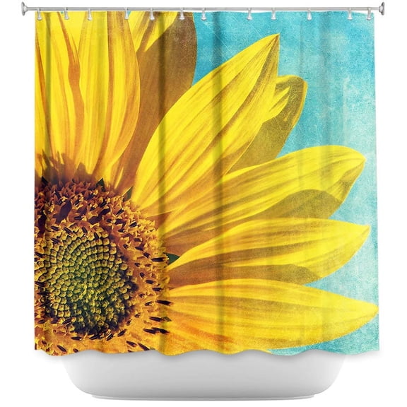 Shower Curtains - DiaNoche Designs by Sylvia Cook - Pure Sunshine