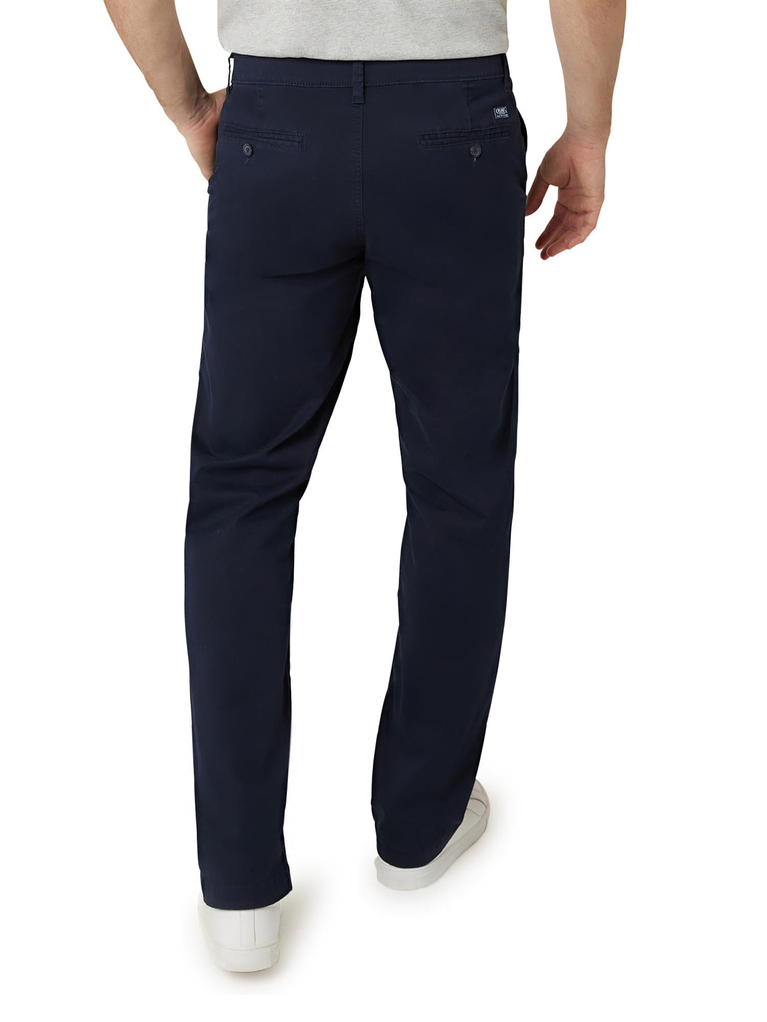 Chaps Men's Classic Straight Fit Stretch Chino Pants, Sizes 29-52