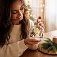 thumbnail image 4 of Arghm LED Christmas Acrylic Ornament - Mini Holiday Scene Pendant for Festive Tree Decoration, Wreaths & Gift-Giving - Perfect for Celebrations & Holiday Parties, 4 of 7