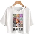 thumbnail image 2 of taylor swift Vol90s yk2 Hada grunge crop top Mujer Moda Coreana Gótica trashy Estética tee, 2 of 5