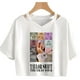 thumbnail image 2 of taylor swift Vol90s yk2 Hada grunge crop top Mujer Moda Coreana Gótica trashy Estética tee, 2 of 5
