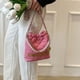 thumbnail image 2 of Mini bolsa de basura de primavera, bolso cruzado para teléfono para padres e hijos, bolso de muñeca con perlas, bolso para mujer, 2 of 6
