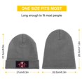 thumbnail image 2 of Demon Slayer Knitted Cap for Men Women Soft Beanie Hat Casual Thermal Watch Cap Winter Warm Beanies, 2 of 8