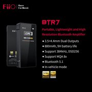 FiiO BTR7 Headphone Amp Bluetooth Receiver High-Resolution Portable DAC (Type C)