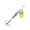 Blue, variant on Win s Way Spinnerbait Fishing Lure, 360° Rotating Metal Spoon for Bass Trout