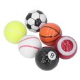 thumbnail image 4 of YM- Pelotas de entrenamiento deportivas de Golf, juego de regalos de pelota de práctica de Golf coloridas, varios elementos de pelota, pelota de Golf novedosa para entrenamiento de Golf, 6 uds., 4 of 10