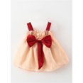 thumbnail image 2 of Bagilaanoe Baby Girl Summer Dress Contrast Color Sleeveless A-line Princess Dresses 9M 12M 18M 24M Infant Party Swing Sundress, 2 of 3