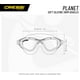 thumbnail image 3 of Cressi Planet - Gafas de natación, Gris/Plateado, talla única multicolor, 3 of 6