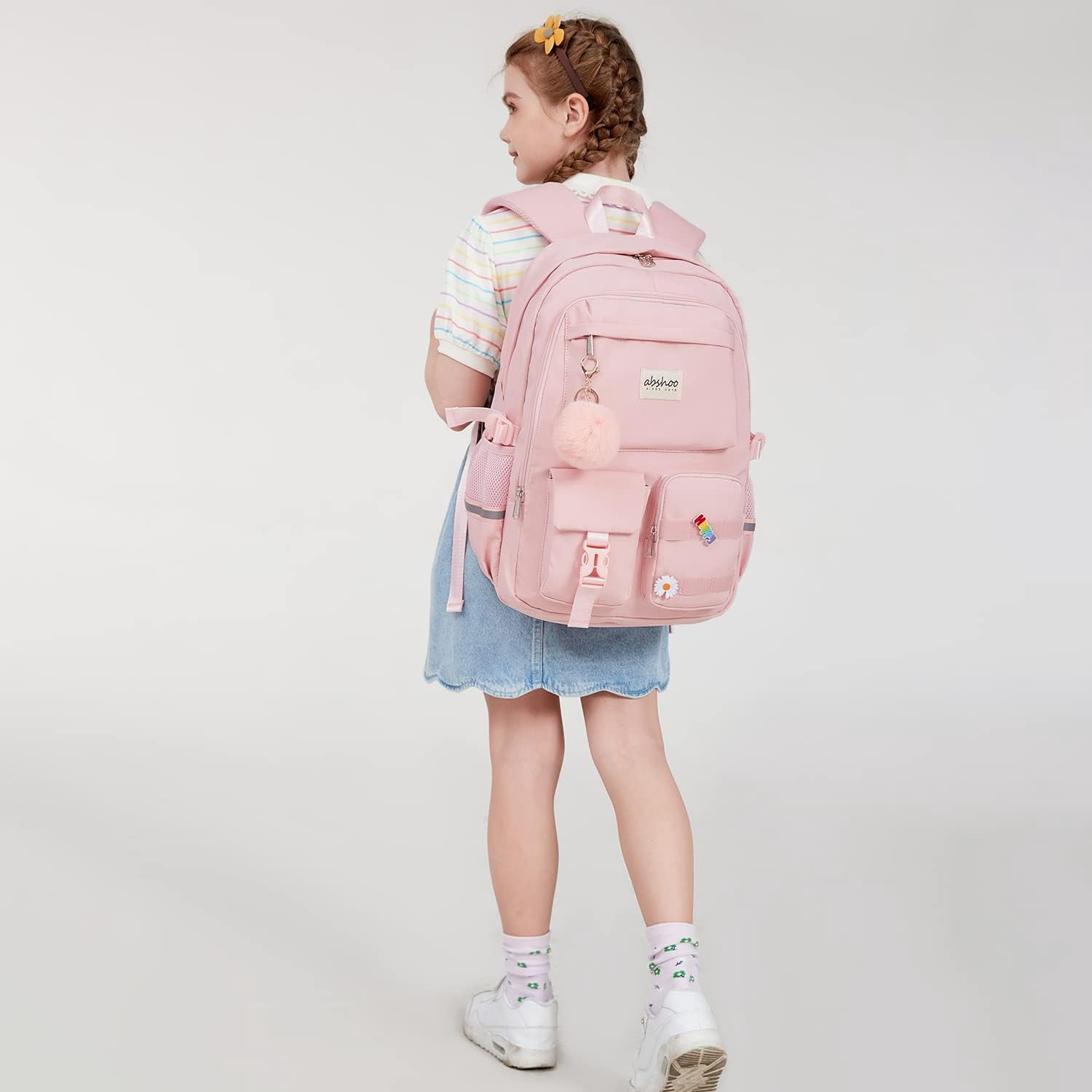 Big Student Laptop Backpack For College All Age Man Women Bag Travel Daypack