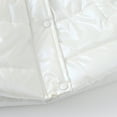thumbnail image 6 of TiaoBug Girls Winter Warm Outerwear Down-Alternative Puffer Hooded Jacket Coat with Faux Fur Trim White 7-8, 6 of 7