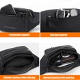 thumbnail image 3 of Trendy fashion vitality shoulder bag urban simple shoulder bag daily travel waist bag - Khaki, 3 of 5