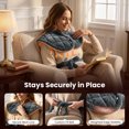 thumbnail image 4 of BOB AND BRAD Heating Pad for Neck, Shoulders and Back, Electric Heat Pad, Edge-Weighted Design, Fast Heating, Gift for Women Men 24"x33", 4 of 10