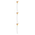 thumbnail image 2 of kurtrusly Wedding Decor With Simulated Calla - Choose Variety Of Colors And Styles With High 3D And Simulation Durable PU reddish yellow 3PCS, 2 of 6