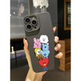 thumbnail image 3 of Para Samsung Galaxy A33 A53 A73 5G A32 A52S A72 A31 A41 A71 Dibujos Animados BTS BT21 Square Edge Funda Protectora Completa Len, 3 of 4