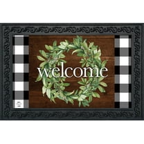 Briarwood Lane Farmhouse Wreath Spring Doormat