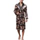 thumbnail image 1 of Bata De Hombre Kimono Albornoz Satén Ropa De Dormir Larga Bata Cárdigan Pijamas Japoneses Ropa De Dormir Cuello En V con Bolsillos Y Cinturón, 1 of 6