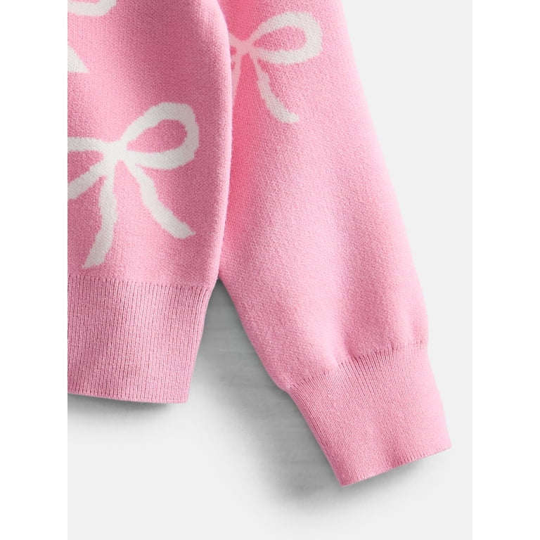 Wonder Nation Girls' Button Front Cardigan Sweater photo 3