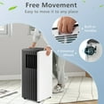 Costway 7100 BTU (10000 BTU ASHARE) Portable Air Conditioner 3in1 AC Unit w/ Cool Dehum Fan