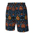 thumbnail image 4 of Goofa Mexican Flower Printed Mens Swim Trunks Summer Quick Dry Short Beach Swimwear Bathing Suits-Medium, 4 of 6