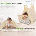 thumbnail image 3 of BlueWood Pikler Triangle Jungle Gym Set 8-in-1 Foldable Wooden Indoor Ages 1-6 Gray, 3 of 9