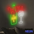 thumbnail image 5 of Handmadetneonsign Wine Is Always A Good Idea Neon Sign, Wine Led Sign, Wine Wall Decor, Wall Art 92251, 5 of 5