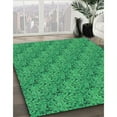 thumbnail image 3 of Ahgly Company Machine Washable Indoor Rectangle Transitional Spring Green Area Rugs, 7' x 9', 3 of 7