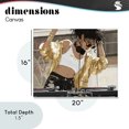 thumbnail image 4 of Stupell Industries Contemporary Gold Accented DJ Canvas Art, 20 x 16, by Franklyn Gregory, 4 of 8