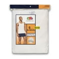 thumbnail image 3 of Fruit of the Loom Men's 9 Pack White A-Shirts Tank Tops Tanks Undershirts S, 3 of 4