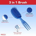 thumbnail image 5 of Curl & Care Detangle Brush, Glide Through Knots & Tangles, Gentle on Hair, Massager, 5 of 11