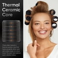 thumbnail image 2 of xnicx 18pcs Hair Roller Set Hair Curlers,Self-Grip Ceramic Ionic Thermal Hair Rollers,Rollers Hair Curlers to Sleep In for Hair Blowout Look,Salon Quality Hair Rollers for Long Short Hair Black, 2 of 8