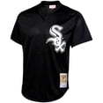 thumbnail image 2 of Men's Mitchell & Ness Bo Jackson Black Chicago White Sox Cooperstown Collection Big & Tall Mesh Batting Practice Jersey, 2 of 3