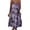 Purple, variant on Ruyang Jumper Dress for Women Womens Spring/Summer Floral Art Print Casual Slip Holiday Dress