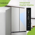 thumbnail image 5 of Hamilton Beach 17.7 cu. ft. Frost-Free French Door Refrigerator, Platinum HZ0771, 5 of 20