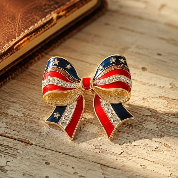 US 250th Anniversary Brooch Pins for Women 1776-2026 American Flag 250 Years Of Freedom Pins Independence Day Jewelry Gifts
