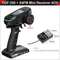 thumbnail image 1 of DDF-350 Émetteur avec Récepteur Télécommande Radio Numérique 2.4G 10CH pour Voiture RC Bateau Réservoir LCD Système FHSS M1 RC X4FM, 1 of 6
