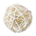 thumbnail image 1 of Koszal Rattan Ball With Bell Cage Shape Portable Cat Rattan Ball for Home, 1 of 8