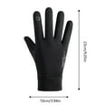 thumbnail image 4 of Thermal Warm Gloves for Men Women Windproof Waterproof Winter Gloves Touch Screen Compatible with Non- Grip for Cycling Running Driving Hiking Skiing Sports, 4 of 4