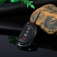 thumbnail image 2 of Garosa 4 Buttons Remote Key Case Fob Flip Key Shell Fit for Hyundai ix45 Santa Fe  , Key Shell Case, Remote Key Case, 2 of 8