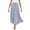Sky Blue, variant on Aayomet Pleated Skirts For Women Women’s Elastic High Waist Boho Maxi Skirt Ruffle A Line Swing Long Skirts,Yellow X-Large