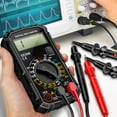 thumbnail image 2 of Electrical Multimeter Sz308 Tester Professional Tool Lcd Display Voltage Meter Black, 2 of 10