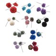 thumbnail image 3 of Rose Handmade Coloured Roses Flower Office Festivals Fencing Tributes Banmo, 3 of 4