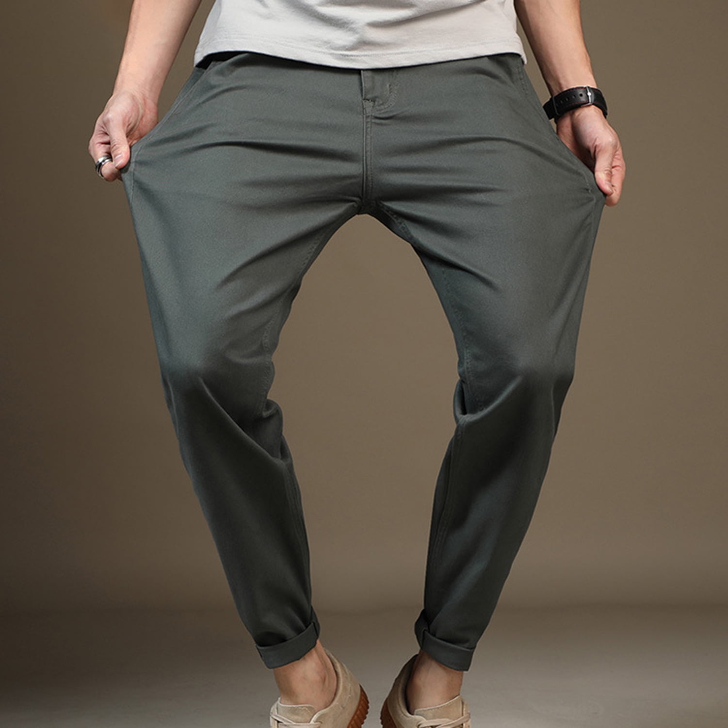 Buy Men Black Slim Fit Solid Casual Trousers Online  794184  Allen Solly