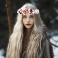 thumbnail image 2 of Diadema con forma de corona de flores Vivivalue Fairy Woodland Wedding, marrón, 2 of 9