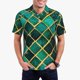 thumbnail image 1 of Balery Green Mosaic Glass Camisa Polo de Hombre con Estampado, de Manga Corta y Tejido Medio, Camisa Tipo Golf Polo-X-Large, 1 of 6