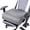 Grey, variant on MABOZOO Extra Thick Chair Cushions,Office Chair Booster Seat Cushion to Raise Seat Height for Pain Relief,18 x 16 x 6 inch Non Slip Memory Foam Thick Cushion with Carry Handle(Dark Grey)