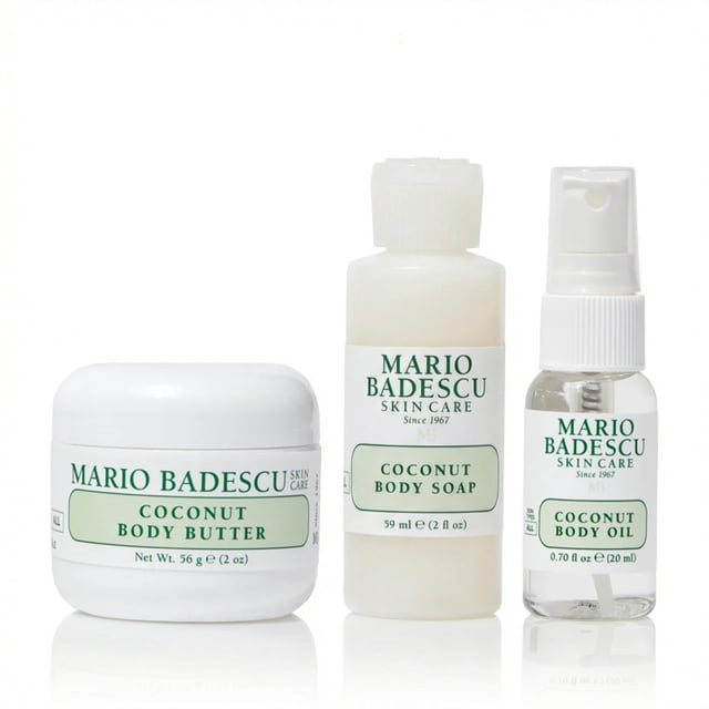 Mario Badescu Coconut Body Travel Trio