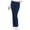 Navy, variant on Women Scrub Pull-on Pant Mid Rise Tapered Leg Bottoms with 6 Pockets & Rib-knit Waistband DK135, XXS, Caribbean Blue
