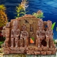 thumbnail image 2 of Resina simulada ajardinada rocalla acuario pecera ornamento terrario artesanía decorativa, 2 of 5